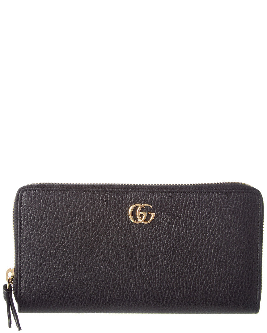 Gucci Leather Zip Around Wallet, Os