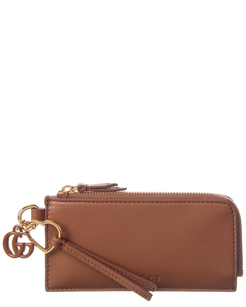Gucci Double G Leather Card Case