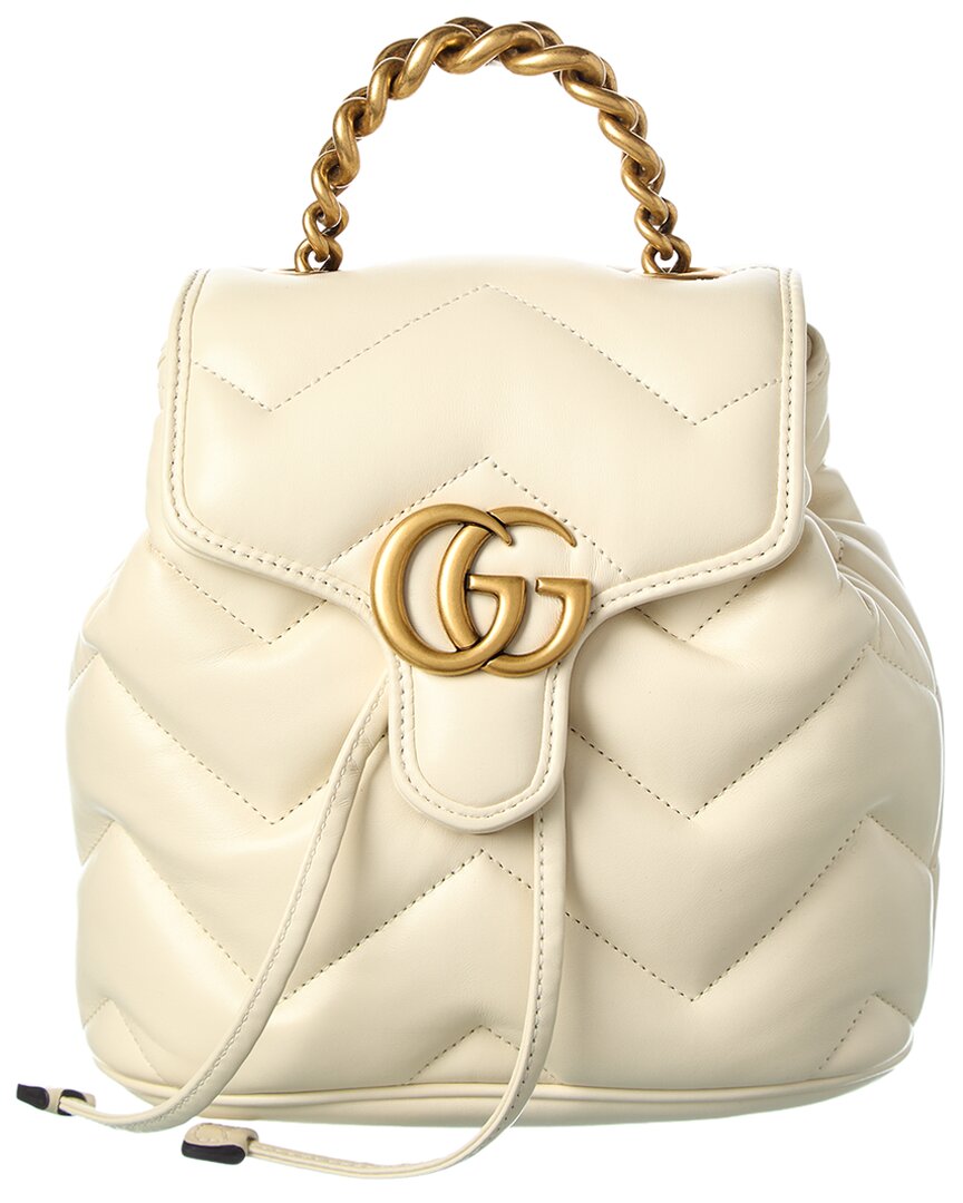 Gucci Gg Marmont Matelasse Leather Backpack