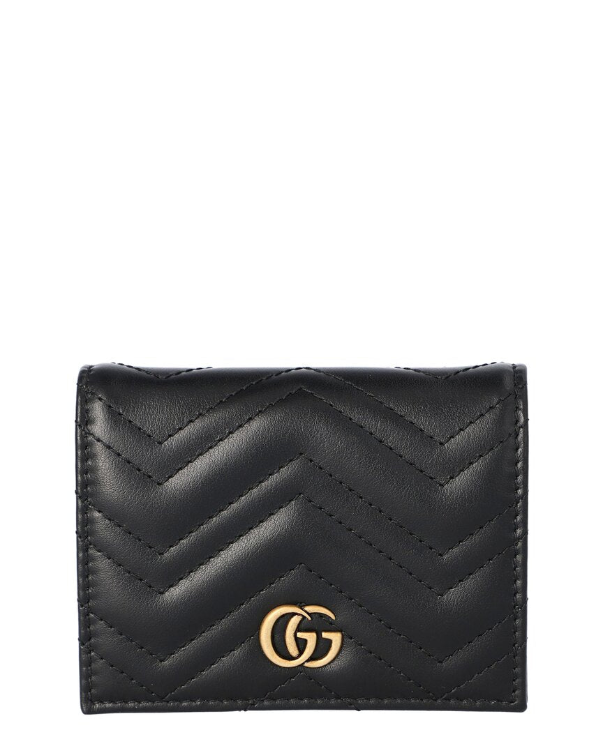Gucci Gg Marmont Leather Card Case
