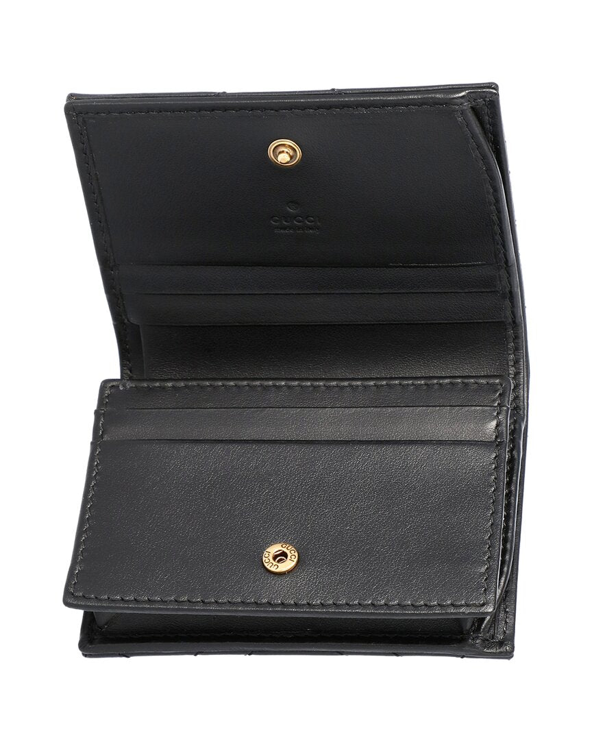 Gucci Gg Marmont Leather Card Case