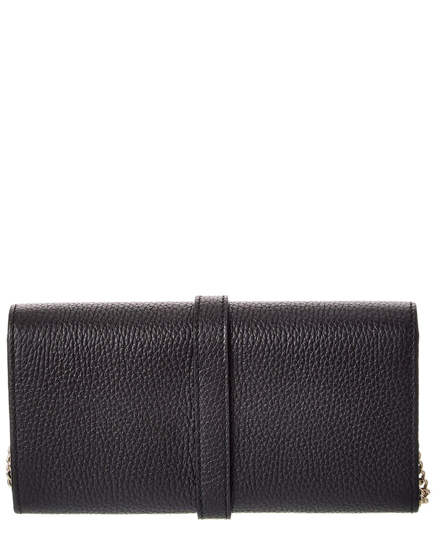 Gucci Jackie 1961 Leather Wallet On Chain