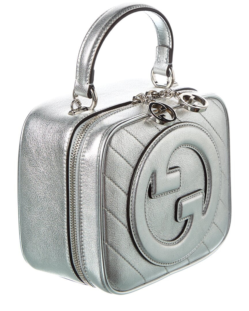 Gucci Blondie Top Handle Leather Shoulder Bag