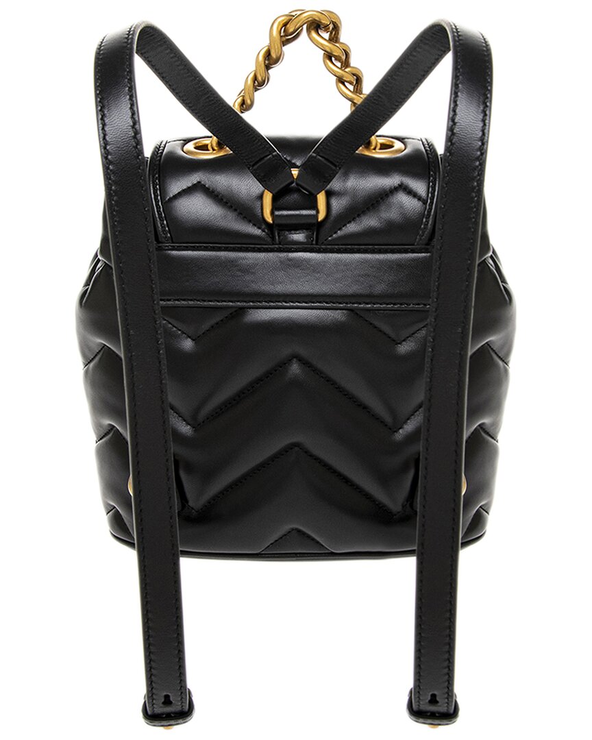 Gucci Gg Marmont Matelasse Leather Backpack