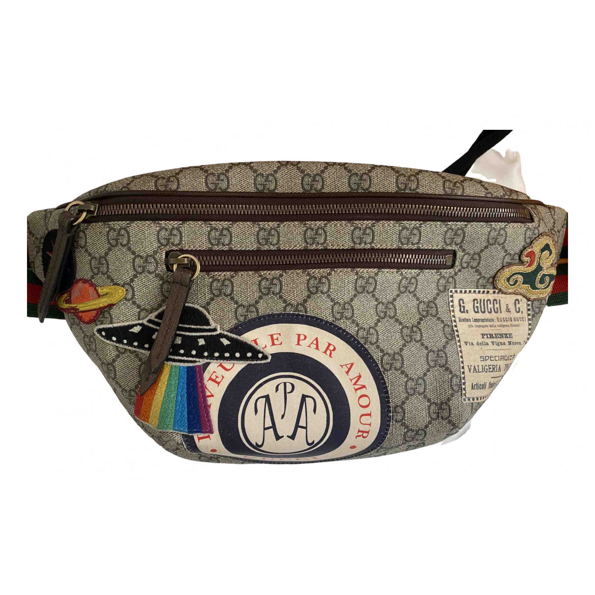Gucci Beige Cloth Clutch bag
