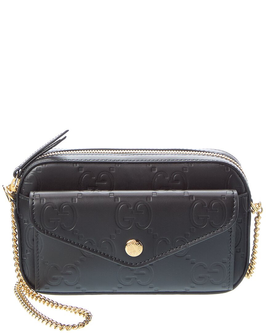 Gucci Super Mini Leather Shoulder Bag