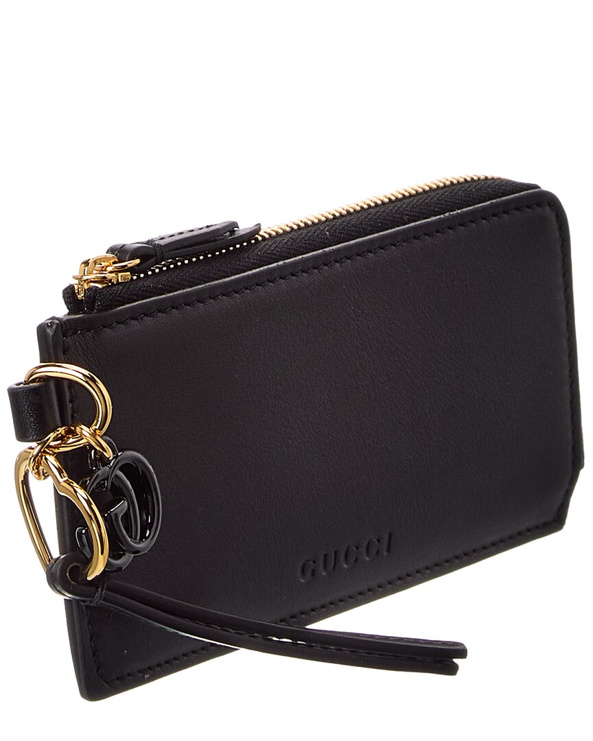 Gucci Double G Leather Card Case