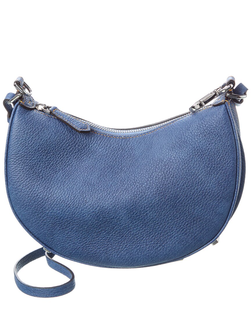 Fendi Handbag graphy Hobo Bag 3 Leather Blue Mini