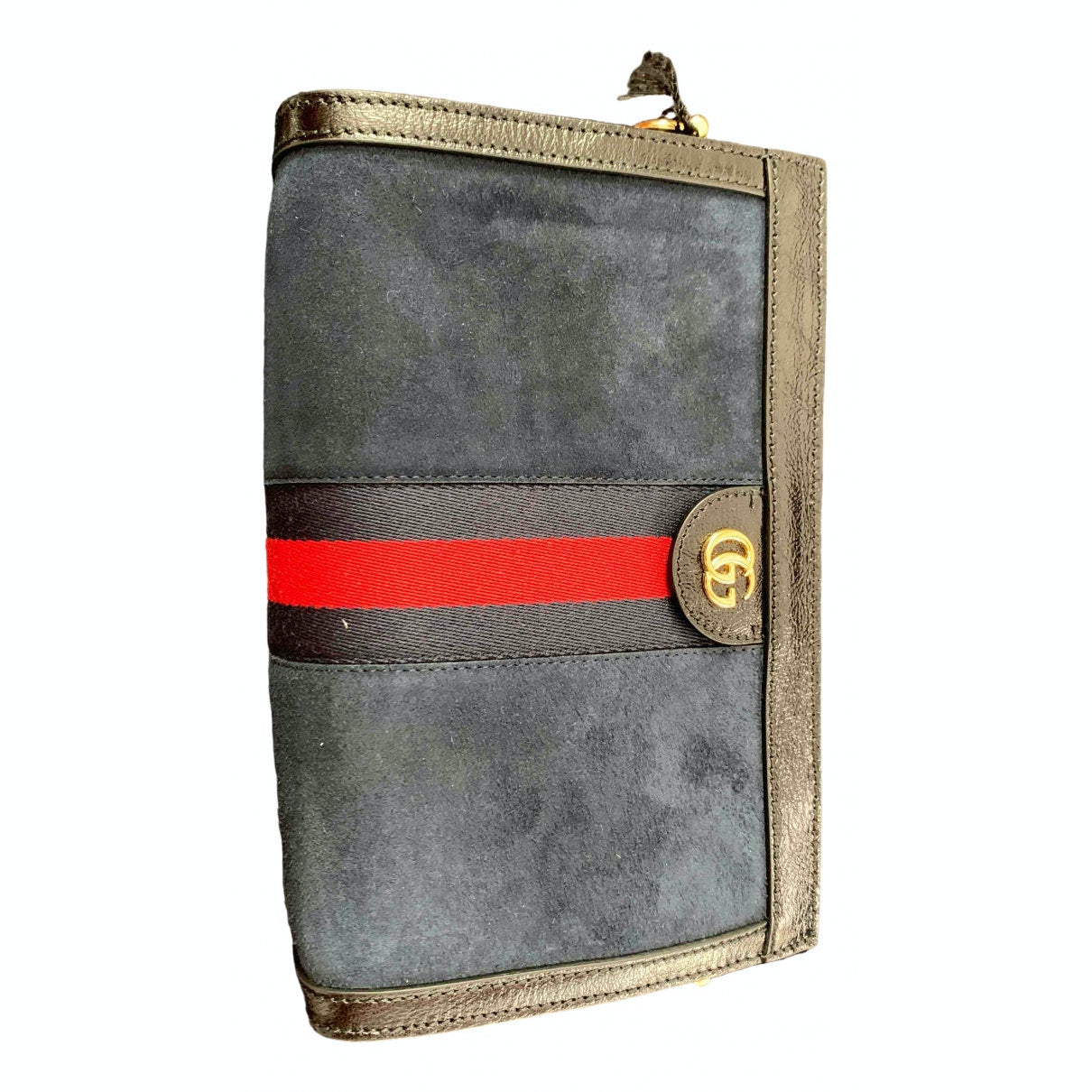 Gucci ophidia blue suede handbag