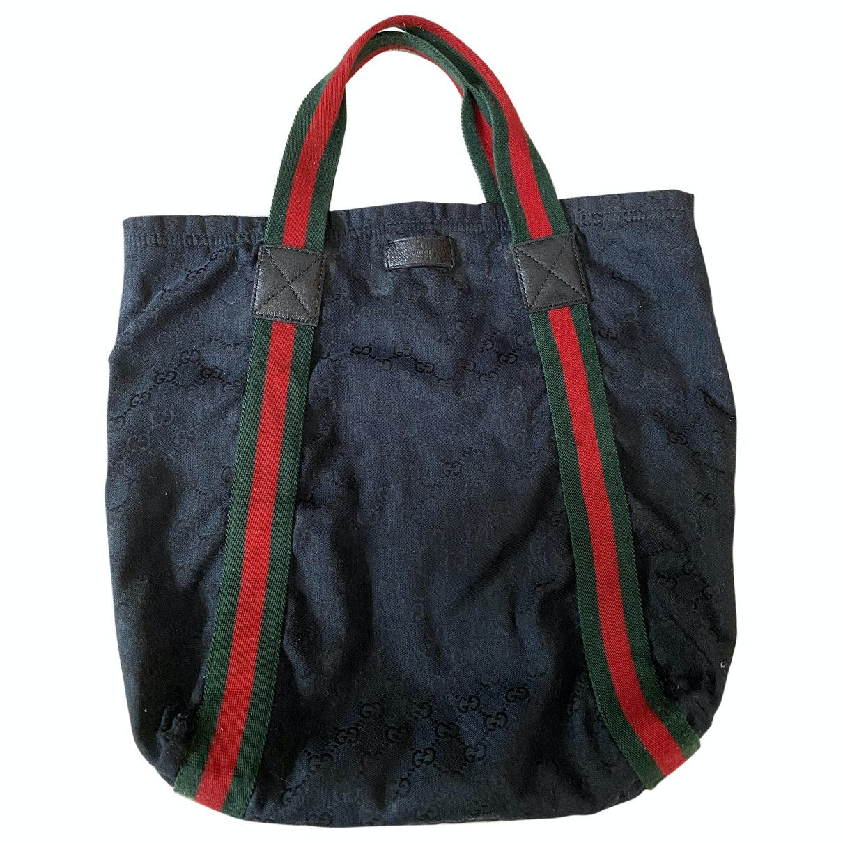 Gucci black cloth handbag