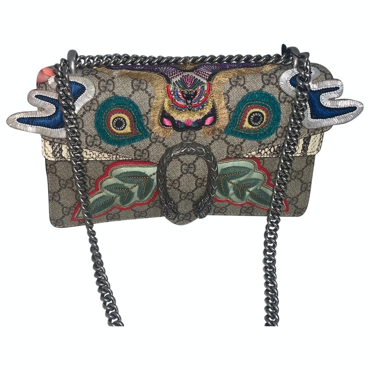 Gucci dionysus beige cloth handbag