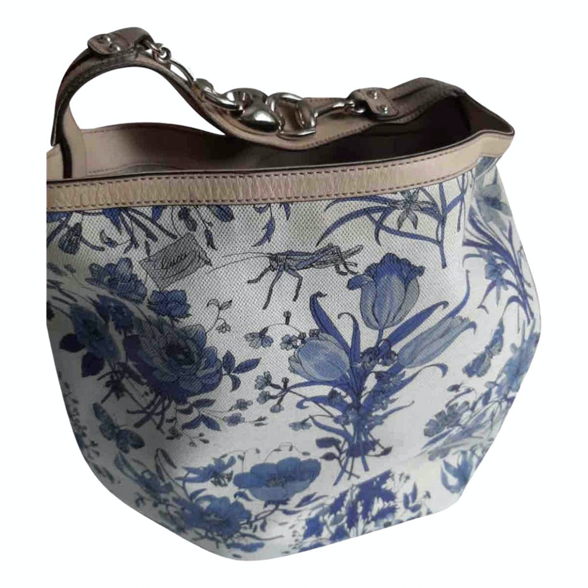 Gucci white cloth handbag