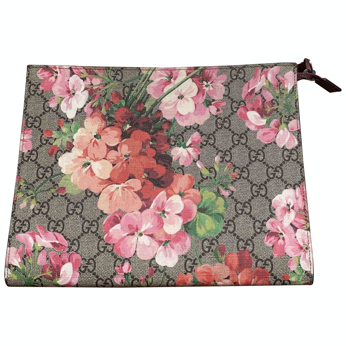 Gucci cloth clutch bag