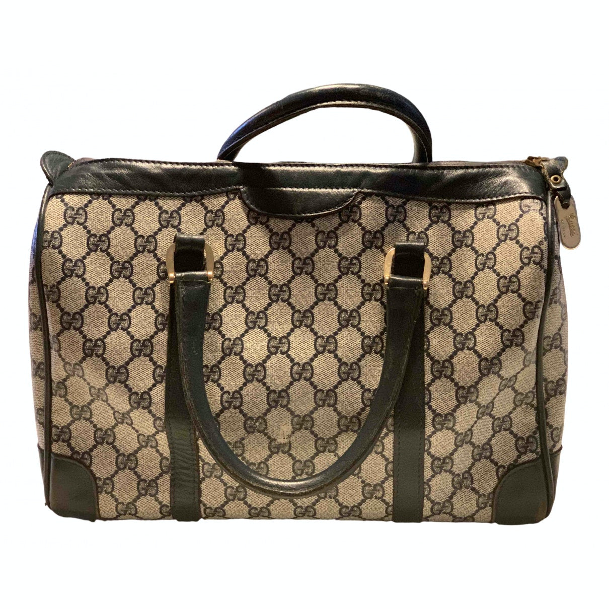 Gucci blue cloth handbag