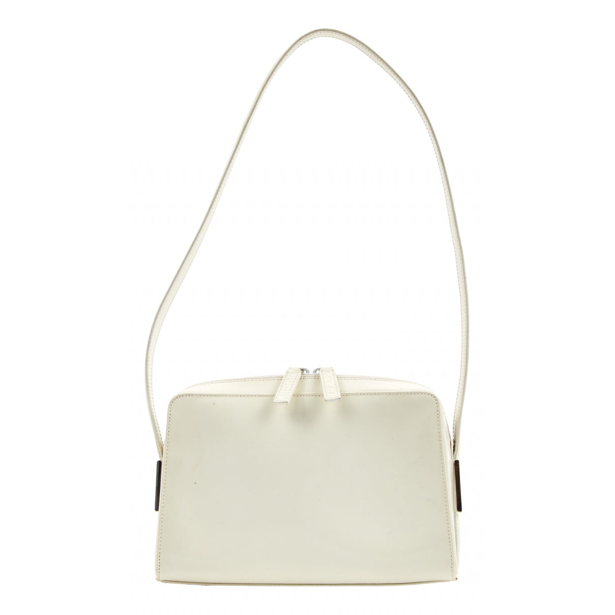 Gucci white patent leather handbag