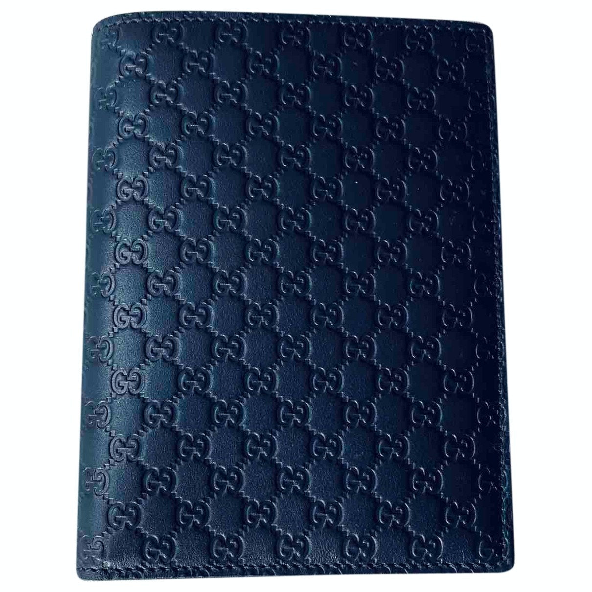 Gucci blue leather case
