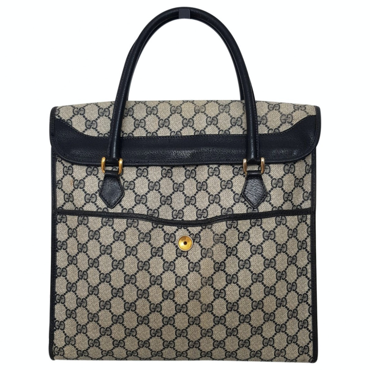 Gucci black cloth handbag