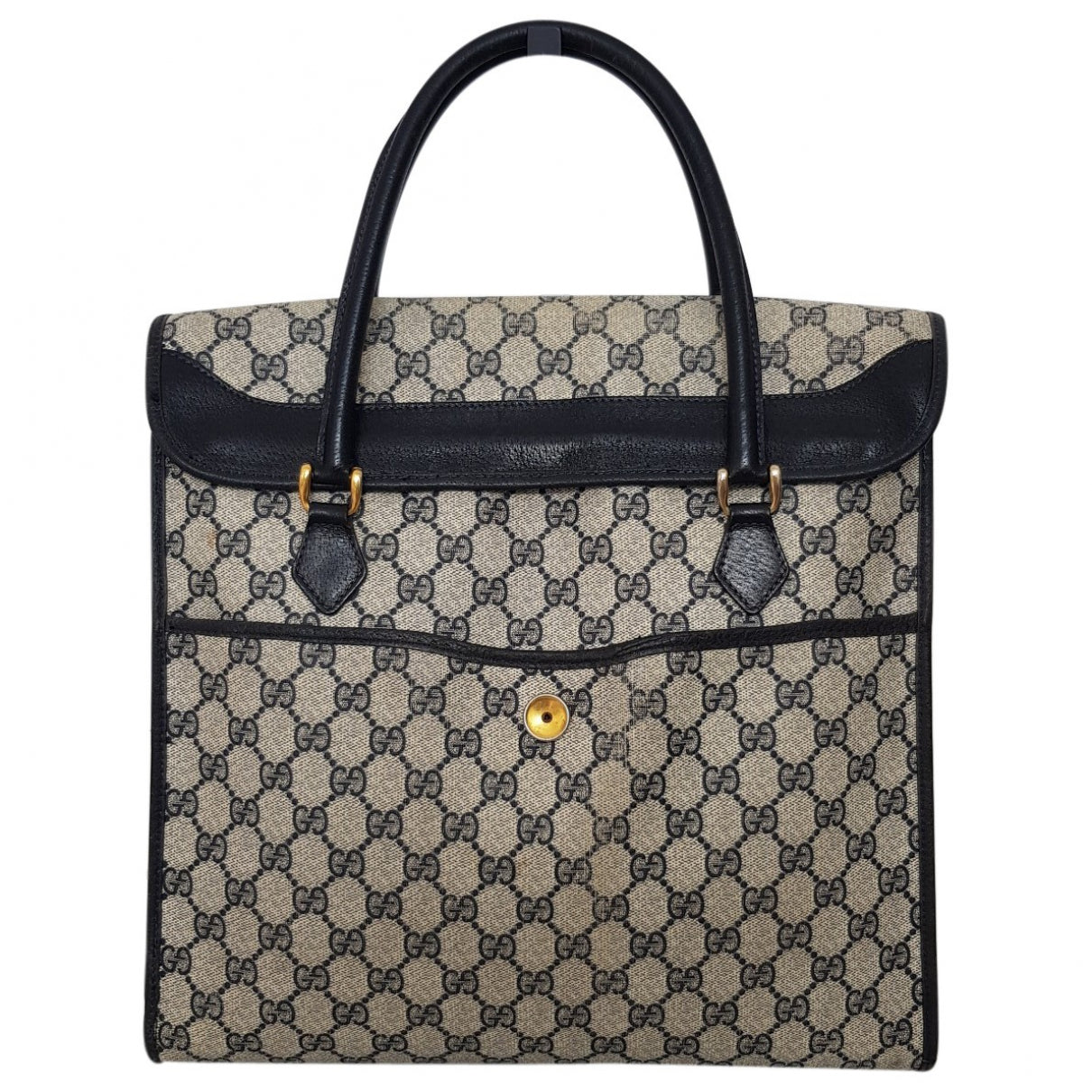 Gucci black cloth handbag