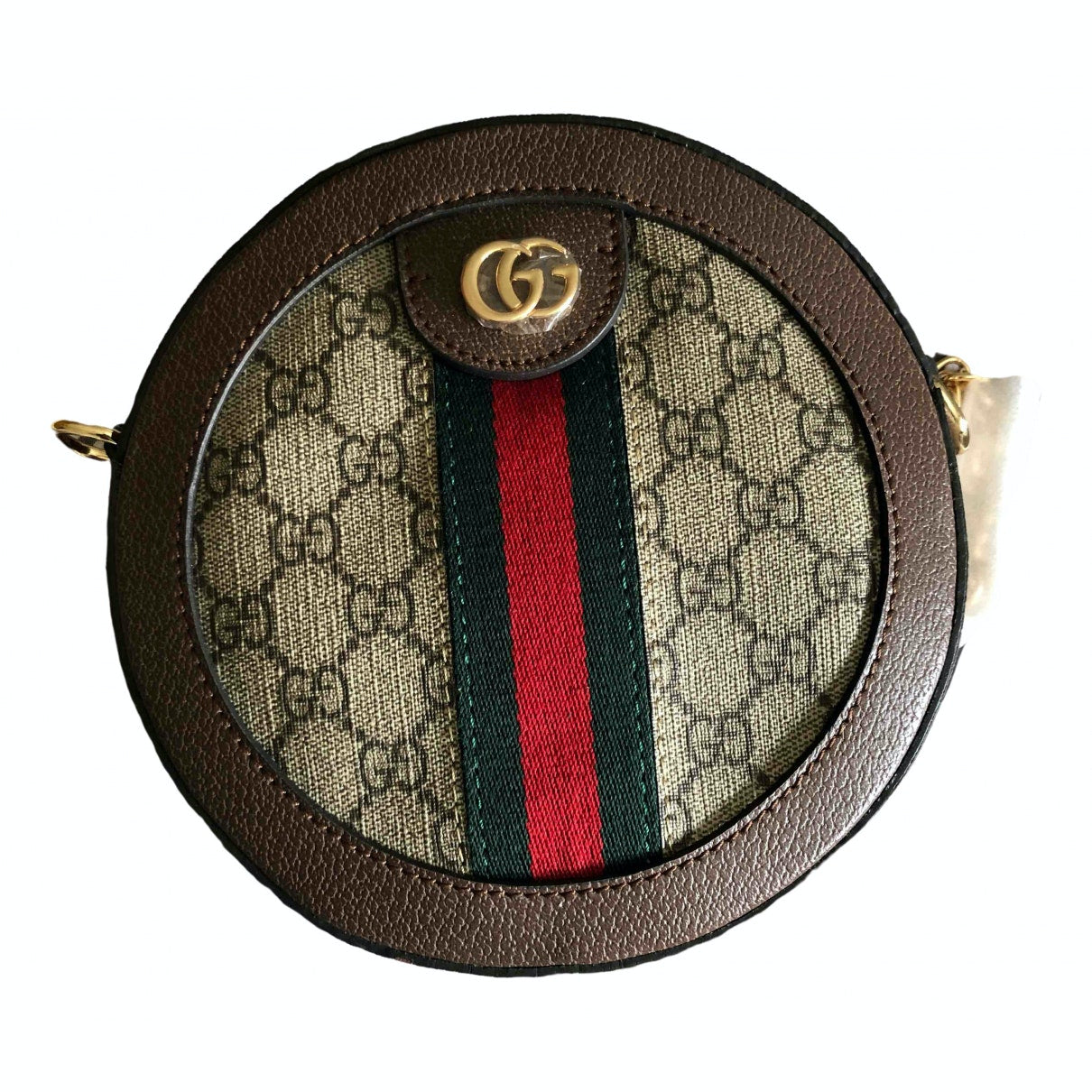 Gucci ophidia beige leather handbag