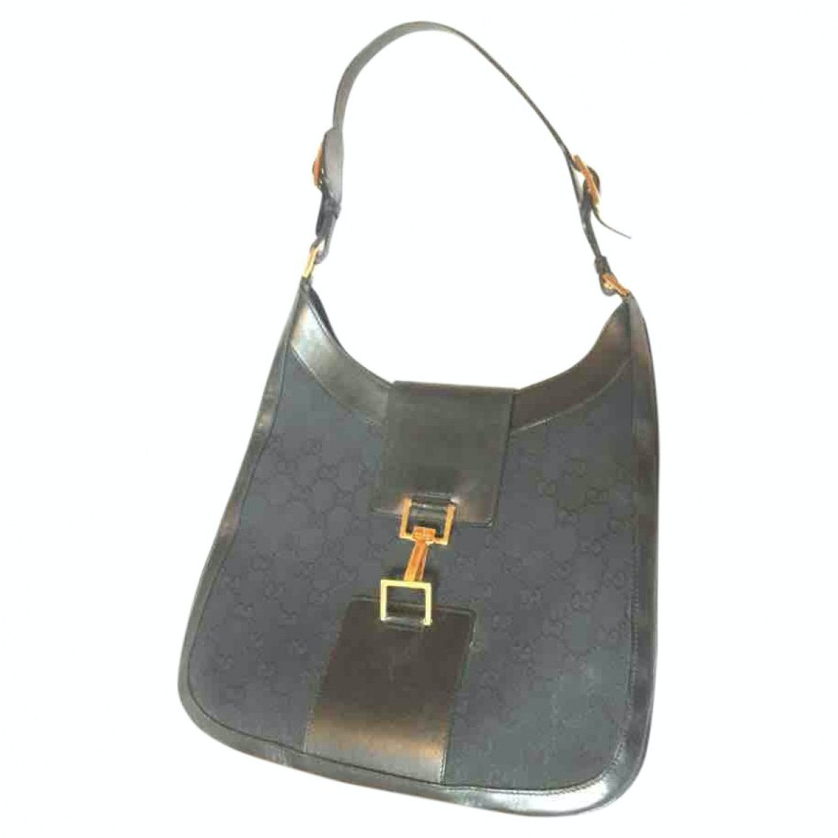 Gucci jackie black cloth handbag