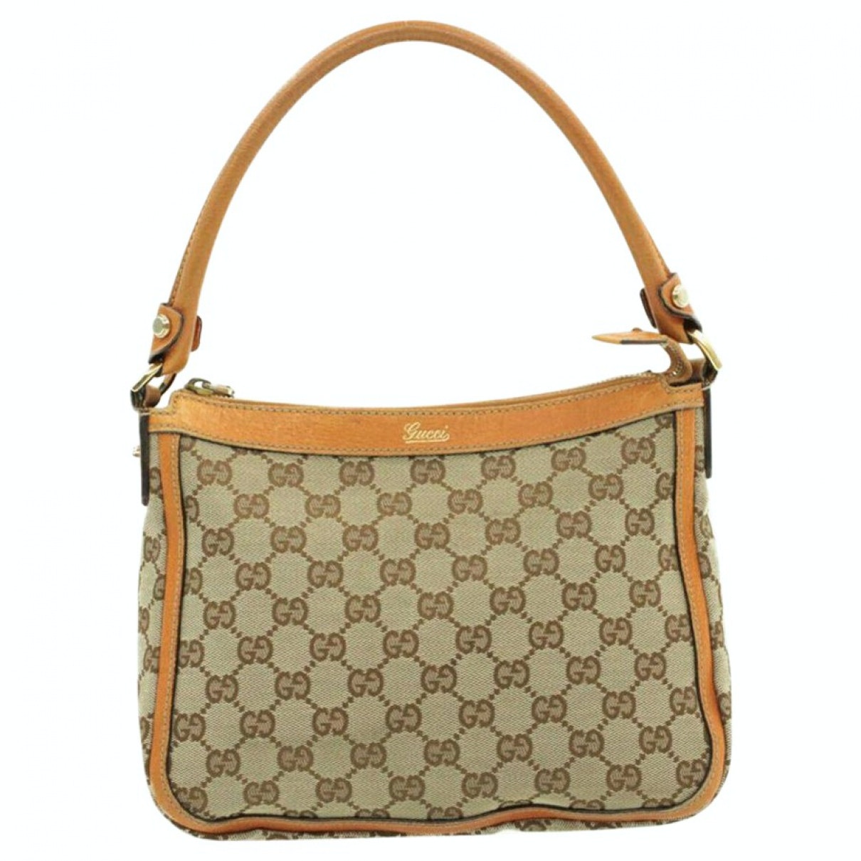 Gucci beige cloth handbag