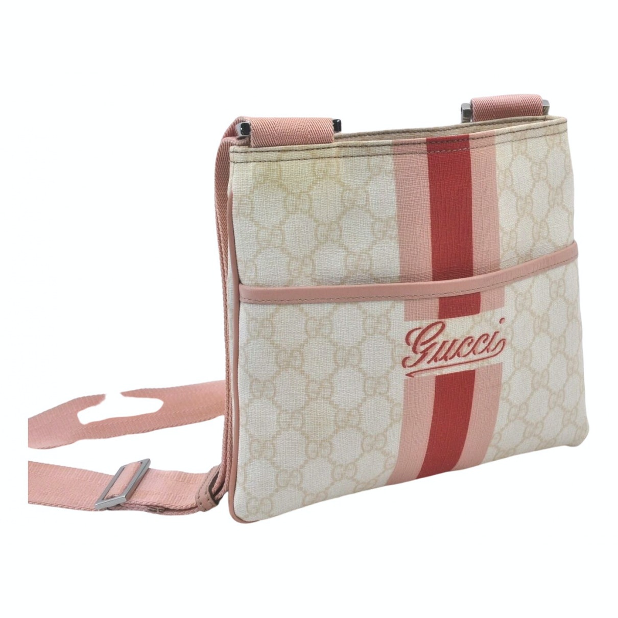 Gucci white plastic handbag