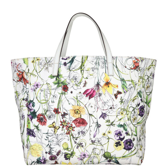 Gucci Flora Canvas Medium Tote