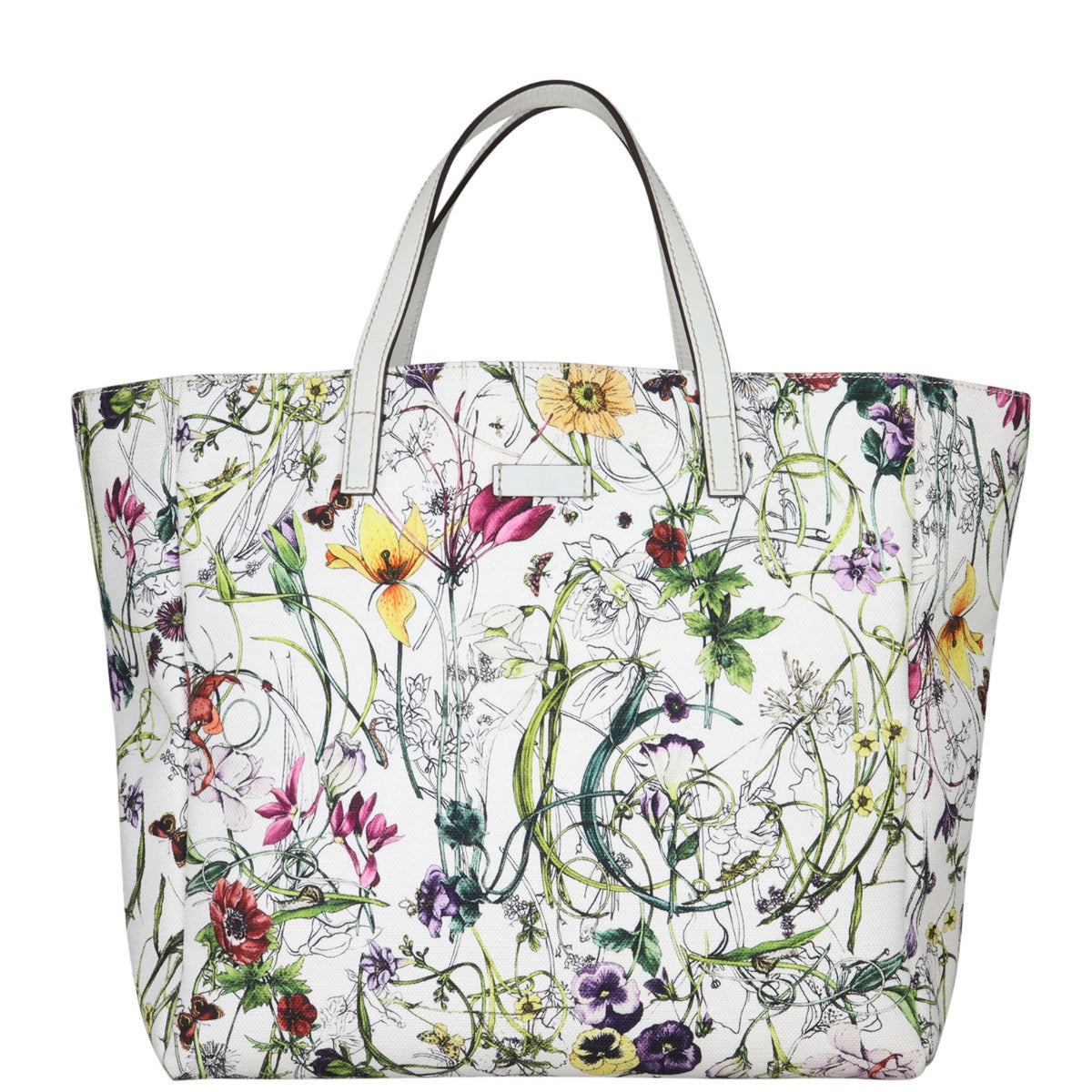 Gucci Flora Canvas Medium Tote