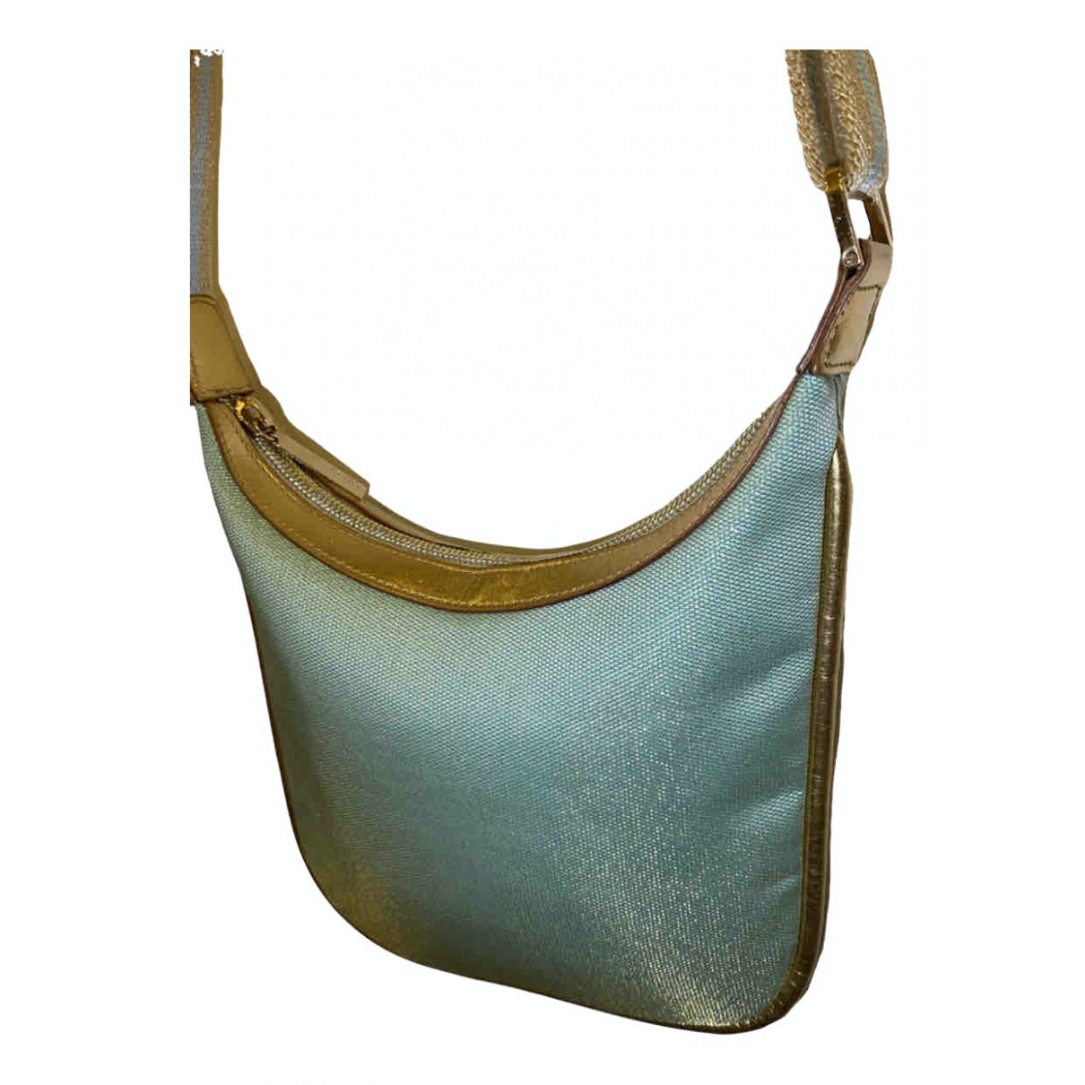 Gucci blue synthetic handbag