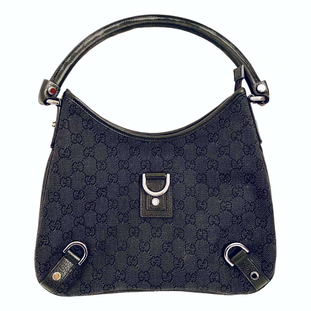 Gucci black cloth handbag