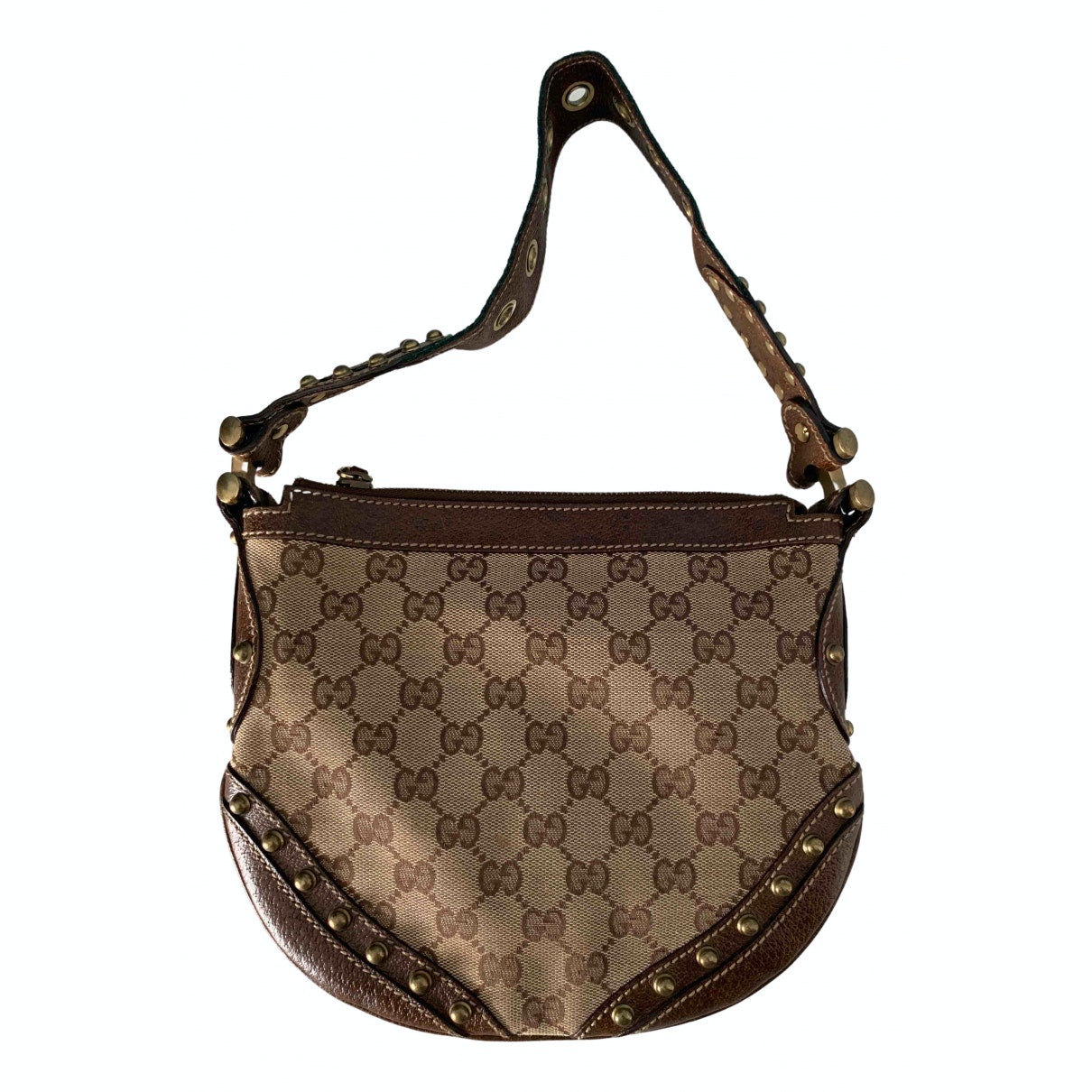 Gucci beige cloth handbag