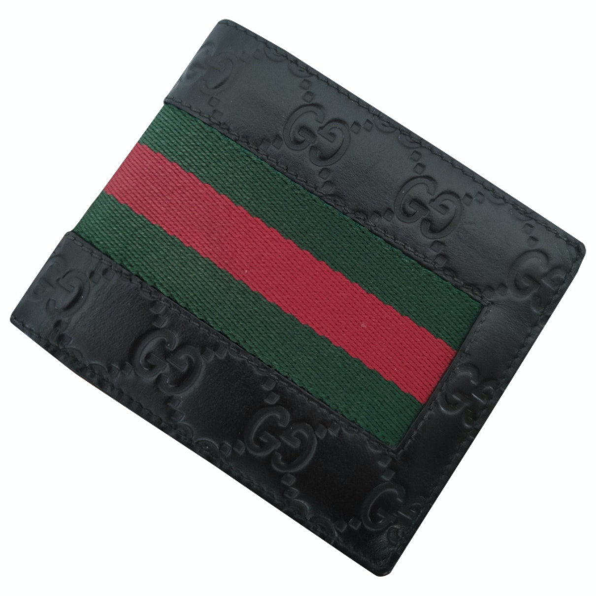 Gucci black leather case