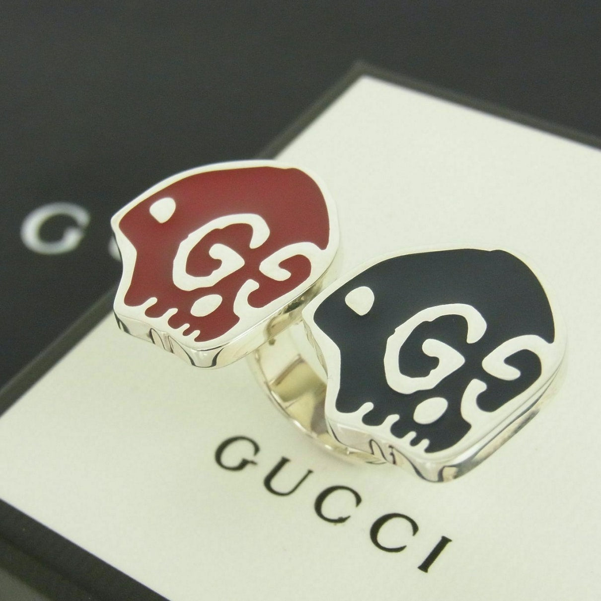 Gucci silver rings