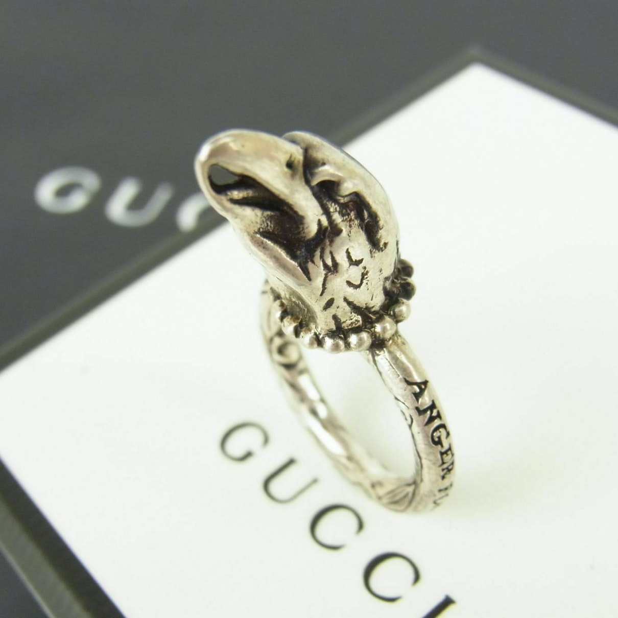 Gucci silver silver rings