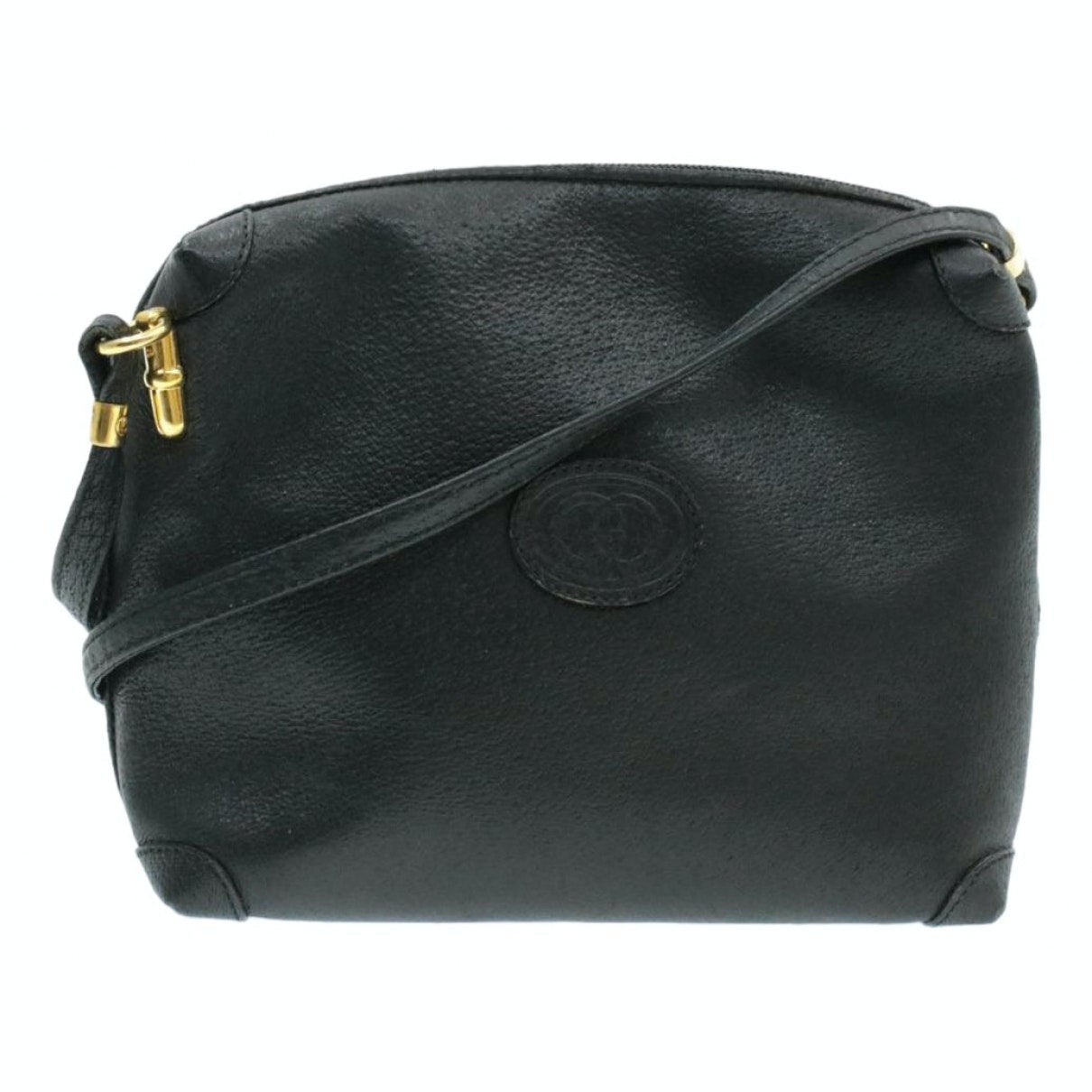 Gucci black leather handbag