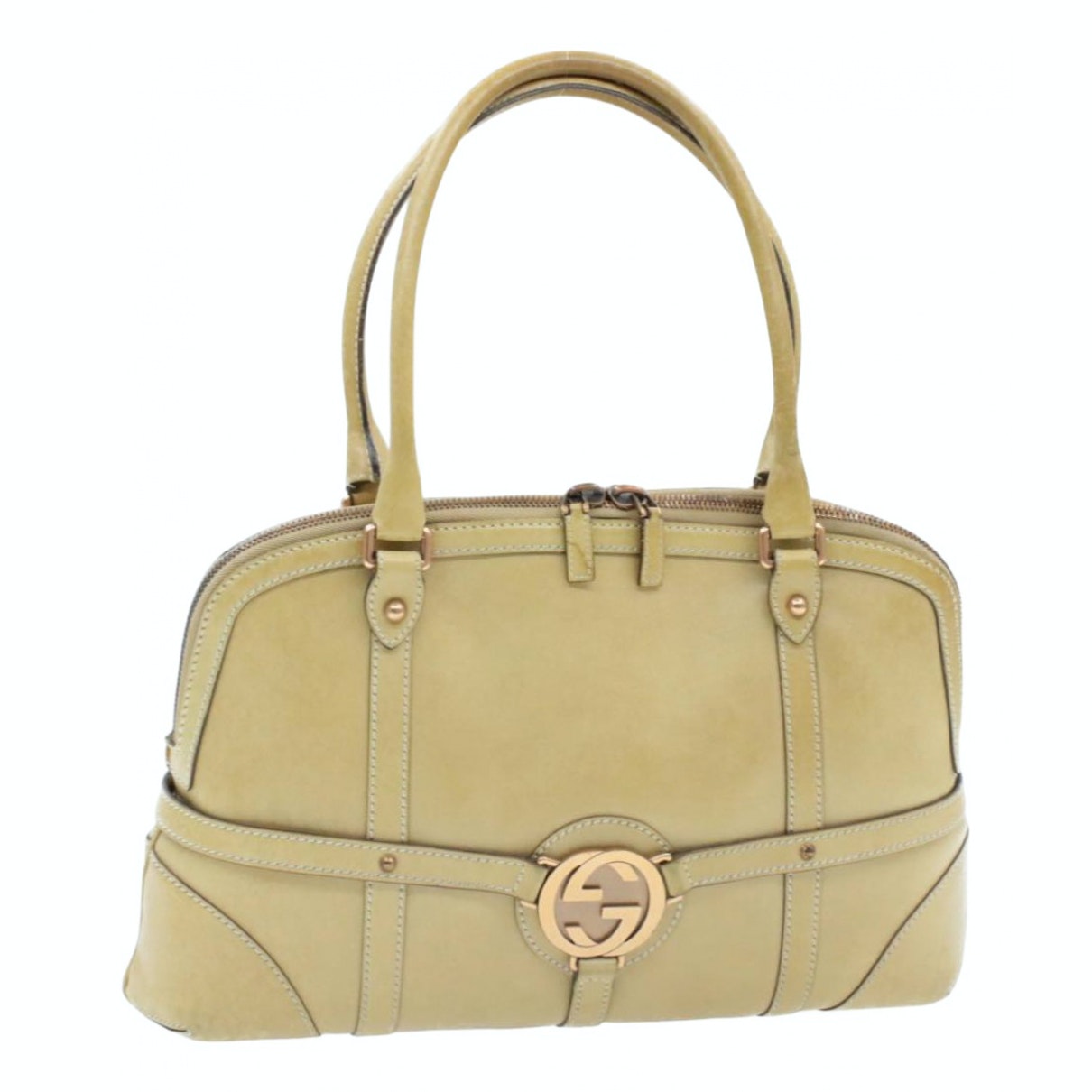 Gucci brown leather handbag