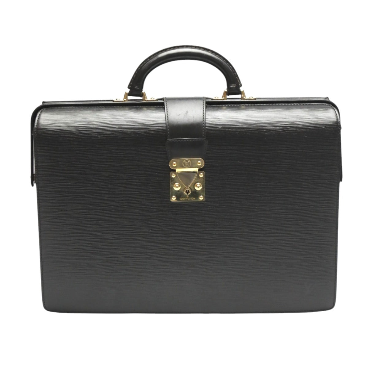 Louis Vuitton Business M54352 Epi Fermoire Leather Black Handbag