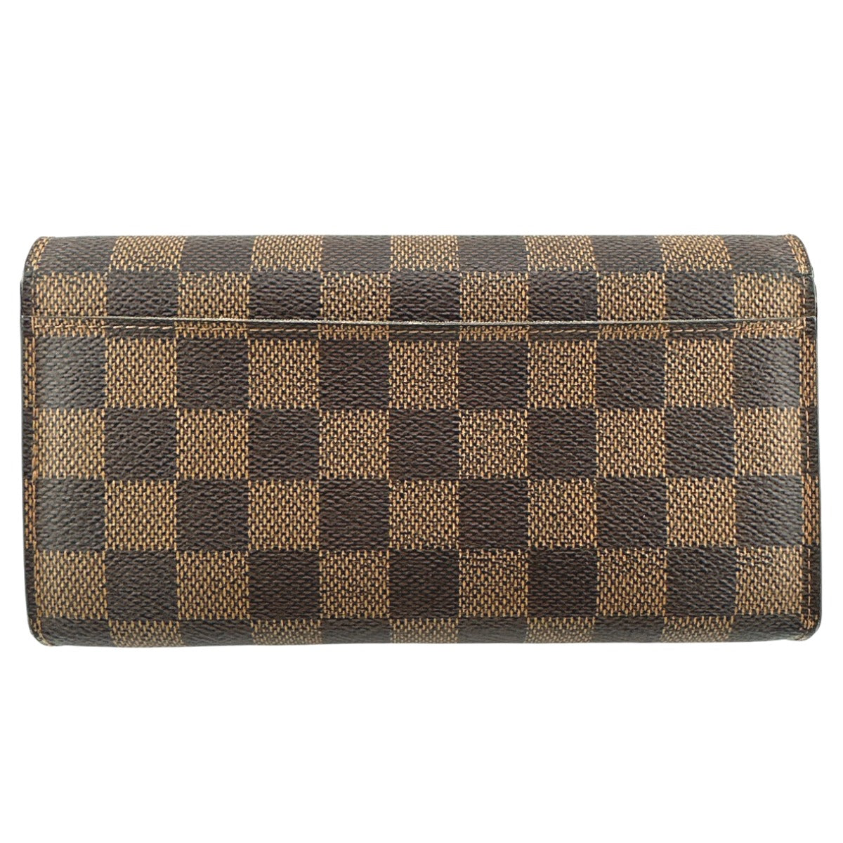 Louis Vuitton Long Purse N63209 Damier Canvas Brown Wallet Case