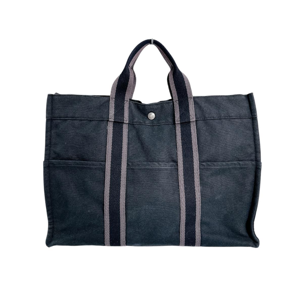 Tote Bag Her Line Canvas Black
