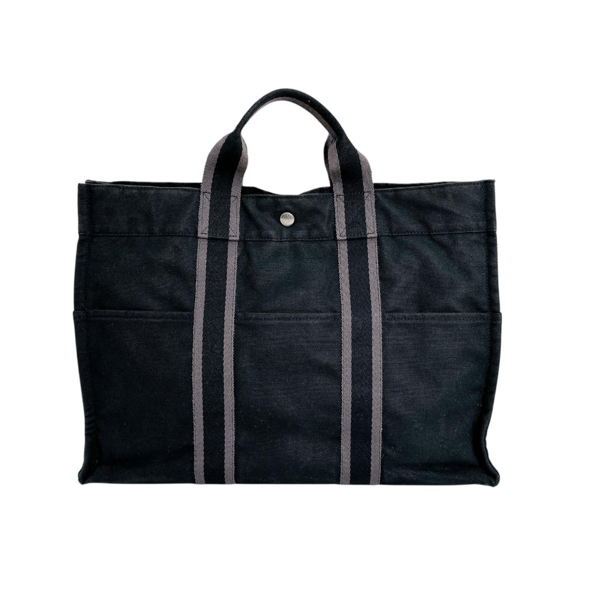 Tote Bag Fool Toemm Canvas Black