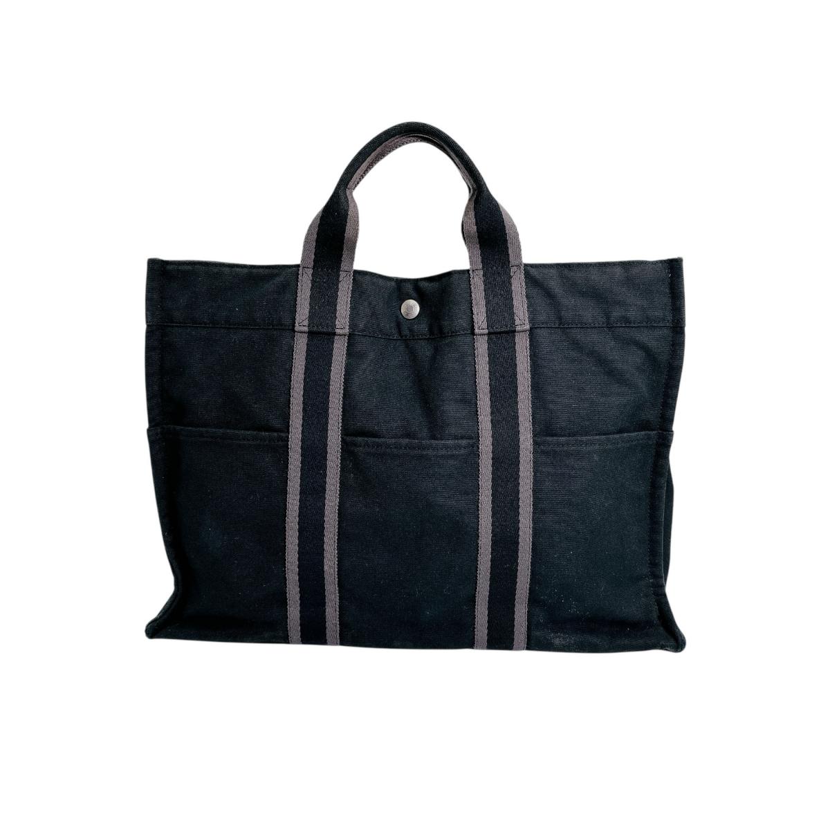 Tote Bag Fool Toemm Canvas Black
