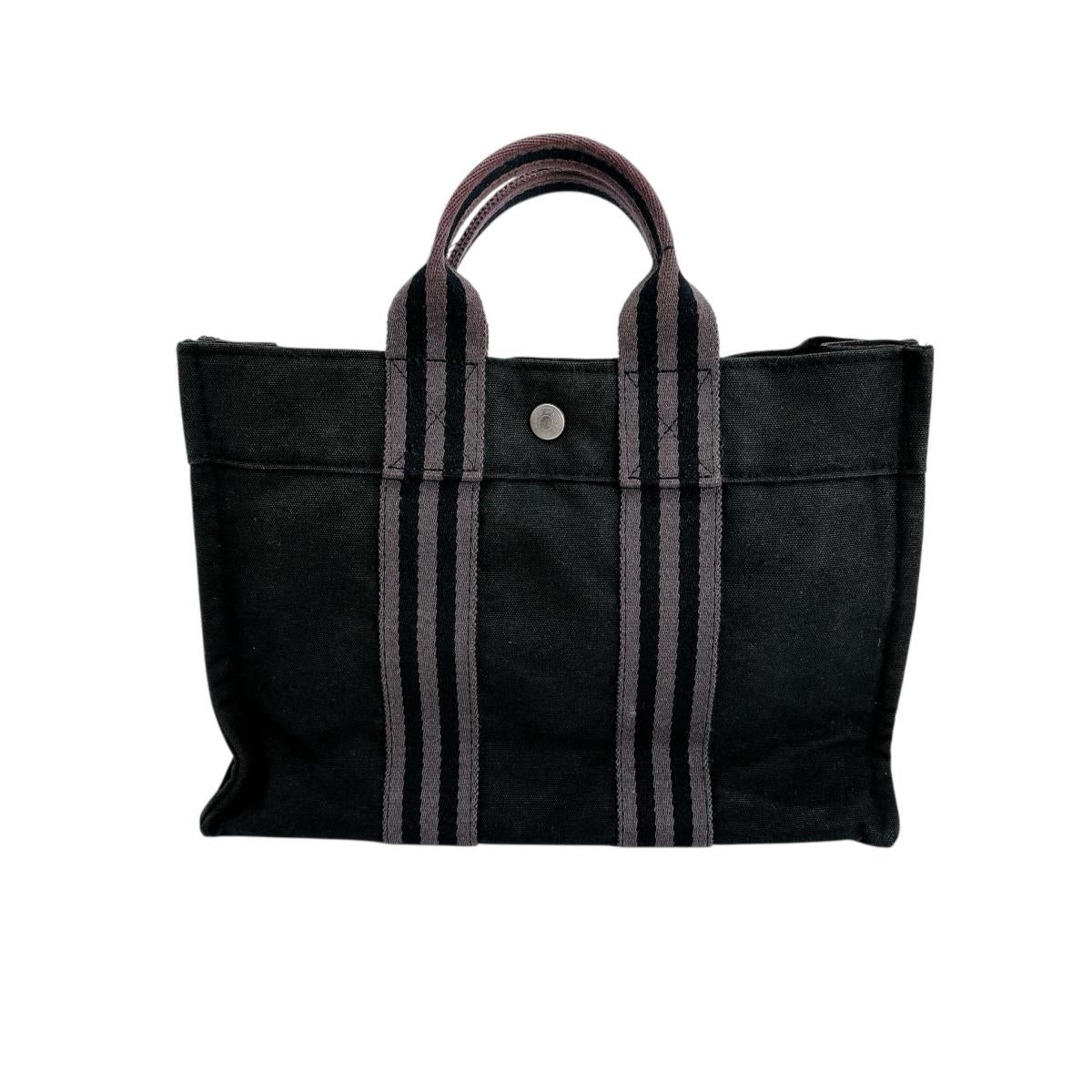 Tote Bag Cotton Handbag Fool Toepm Unisex(Unisex) Canvas Black