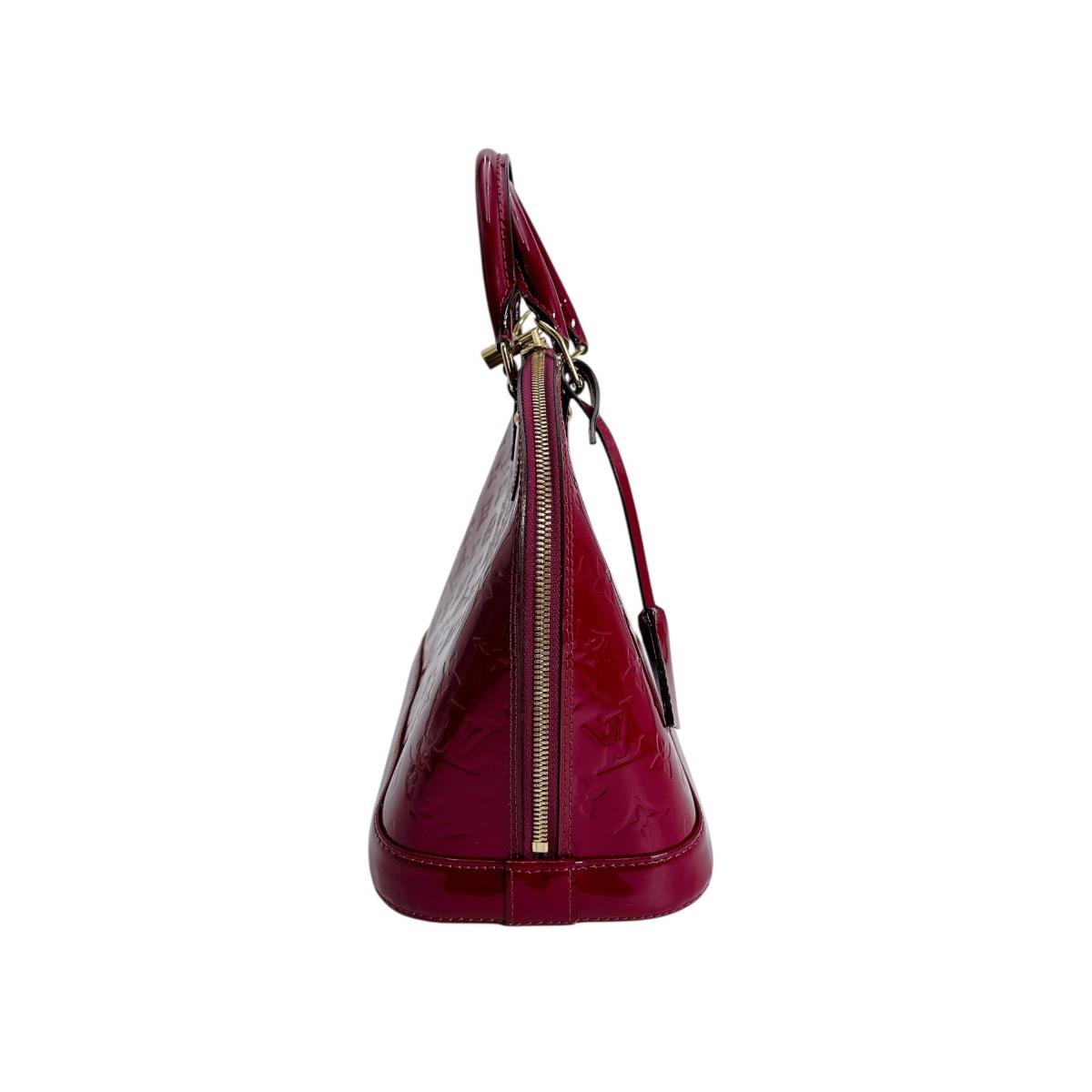 Louis Vuitton M91770 Vernis Rose Ding Vernis Monogram Handbag