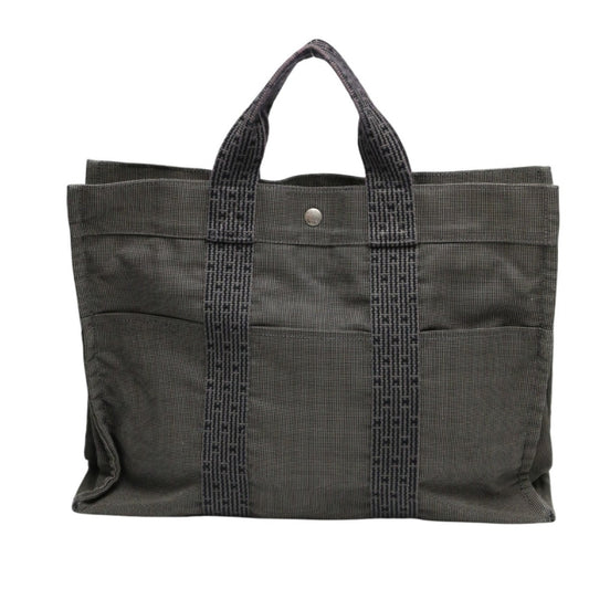 Hermes Tote Bag Business Bag Her Linetote Mm Canvas Gray