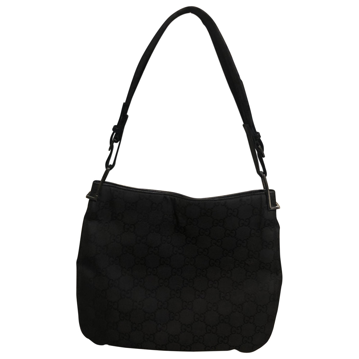 Gucci black cloth handbag