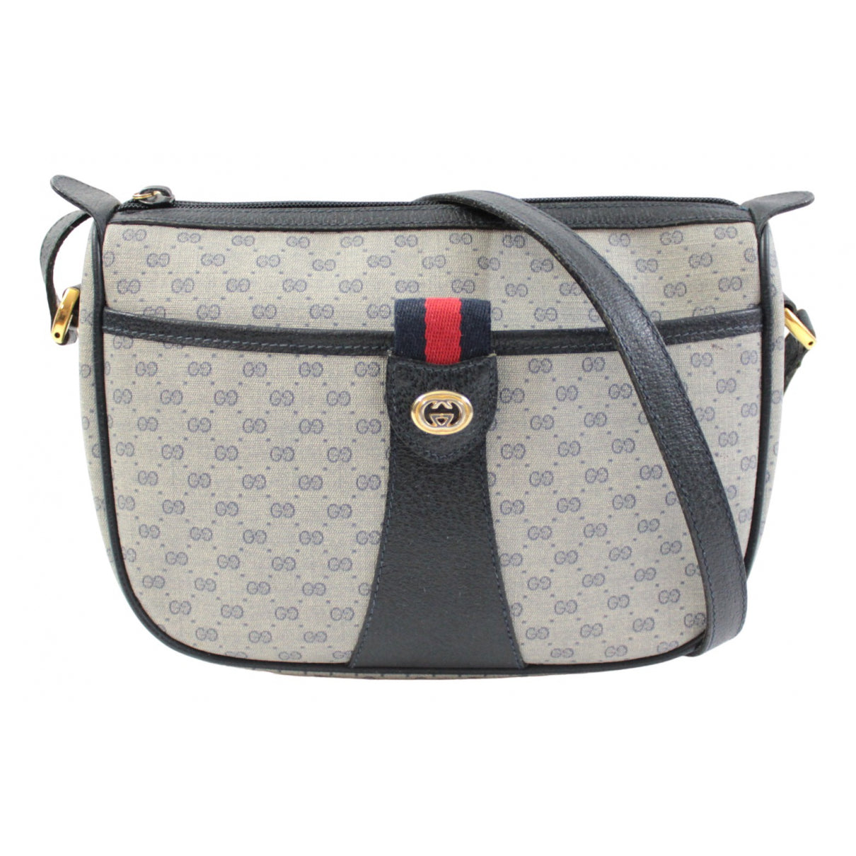 Gucci ophidia grey cloth handbag