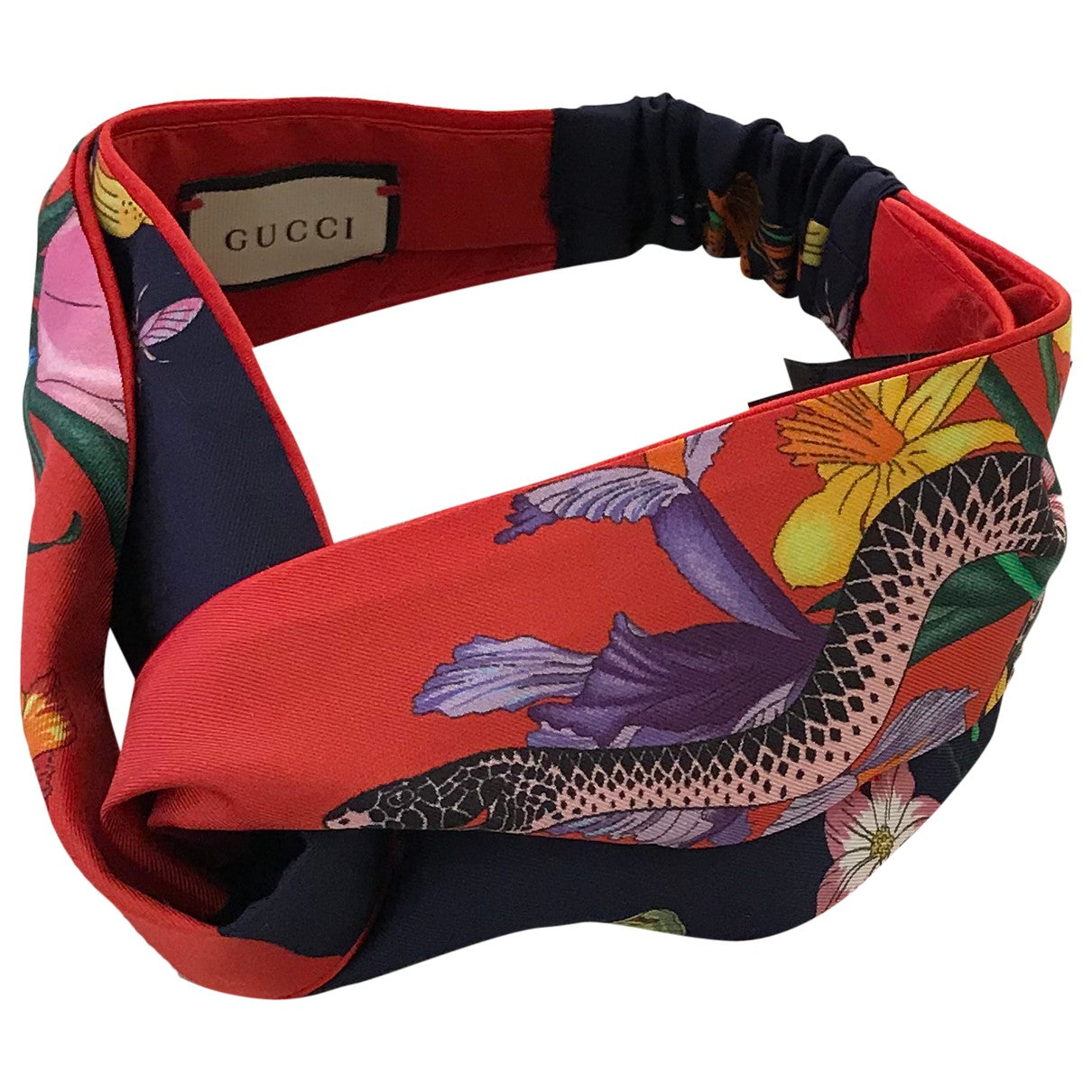 Gucci silk hair accessories