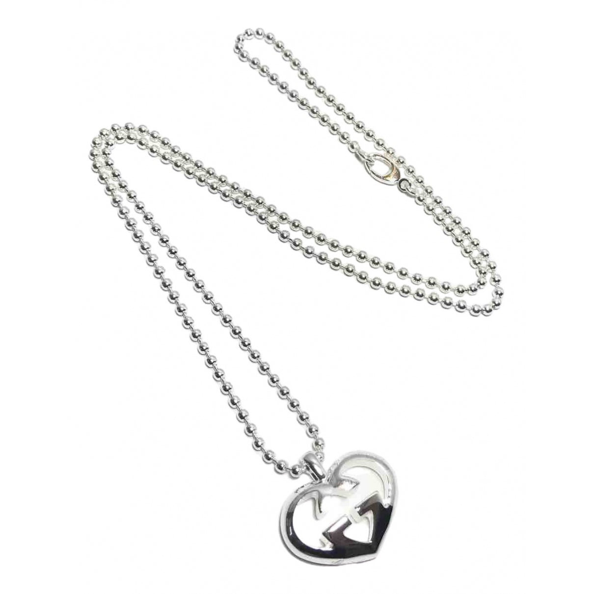 Gucci silver silver necklaces