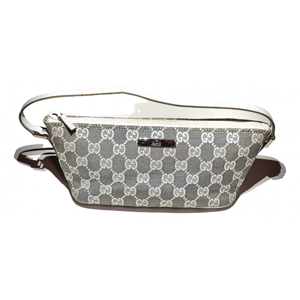 Gucci grey cloth handbag