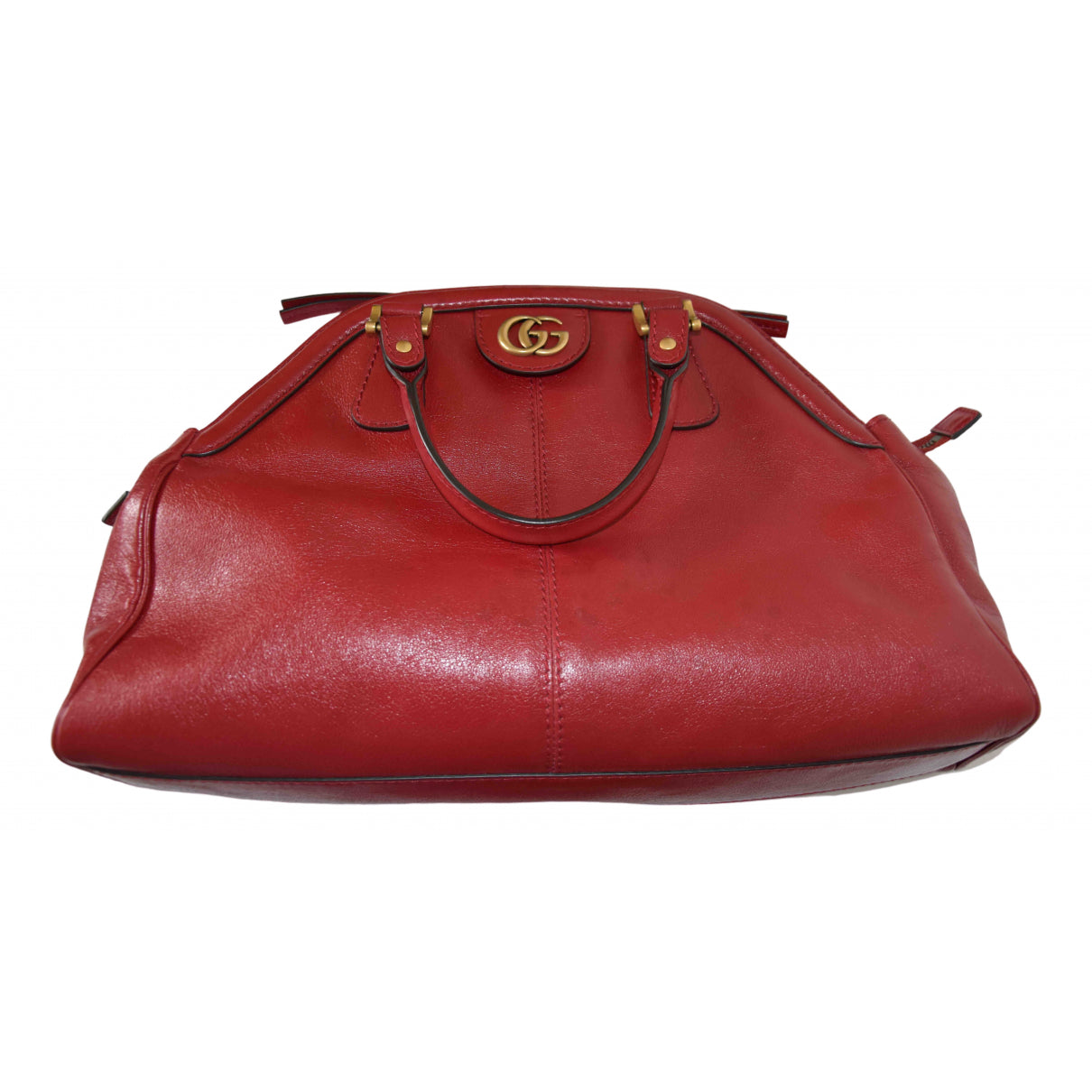 Gucci re(belle) red leather handbag